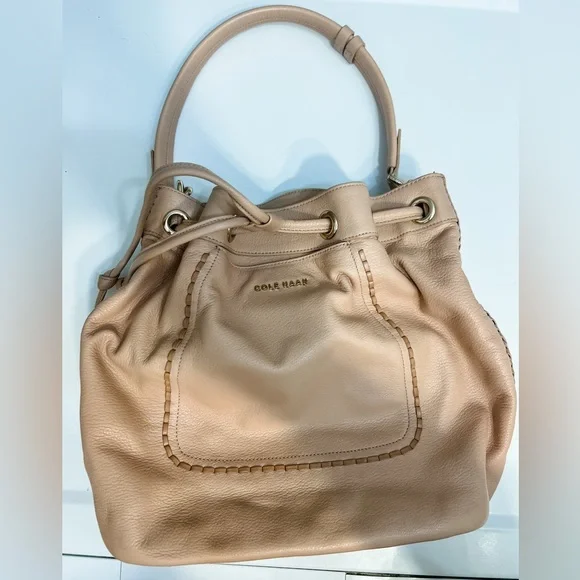 Cole Haan vintage leather satchel - Picture 1 of 5